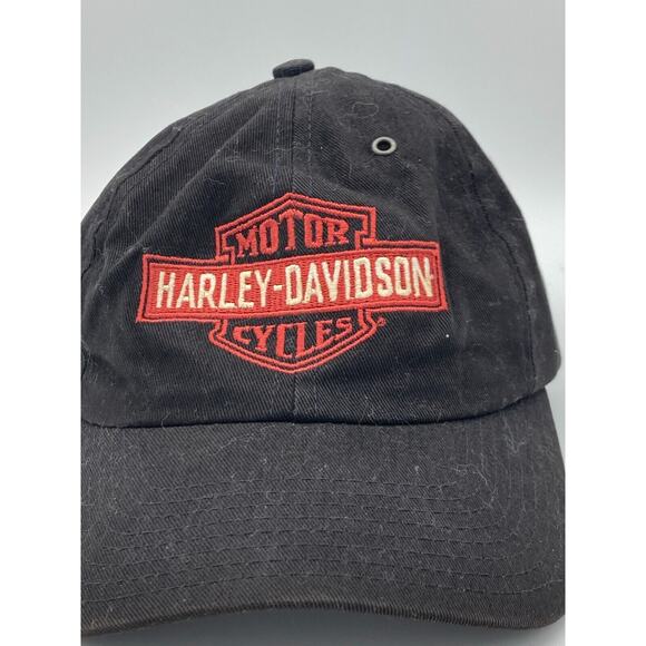 Harley Davidson Motorcycles Black Baseball Cap Men’s Hat One Size - Picture 3 of 14